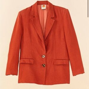FARM Rio Orange Blazer